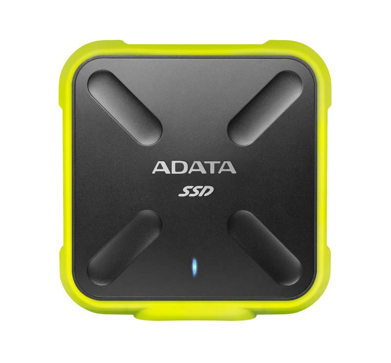 SSD externí ADATA SD700 512GB žlutý, SSD, externí, ADATA, SD700, 512GB, žlutý