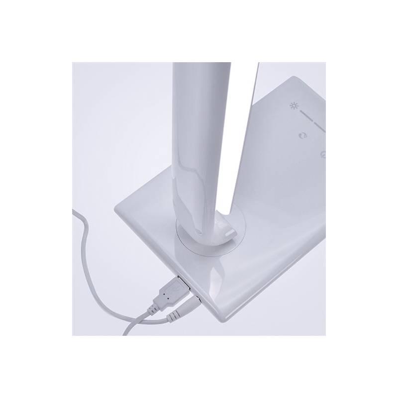 Stolní LED lampička Solight WO37 stmívatelná, 12W bílá