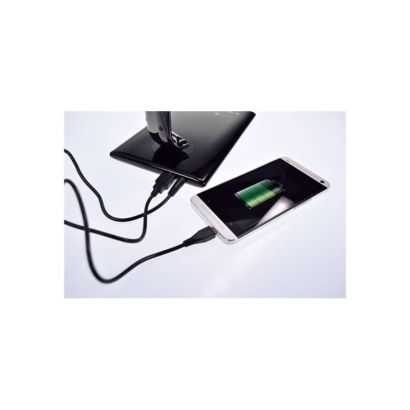 Stolní LED lampička Solight WO37 stmívatelná, 12W černá