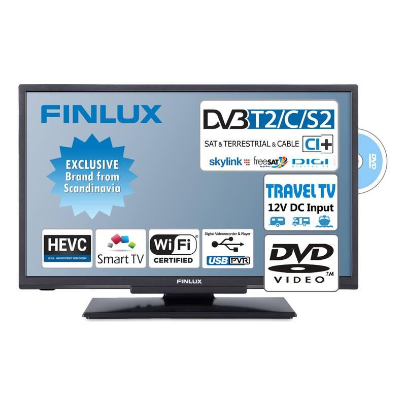 Televize Finlux 24FDM5660 černá, Televize, Finlux, 24FDM5660, černá