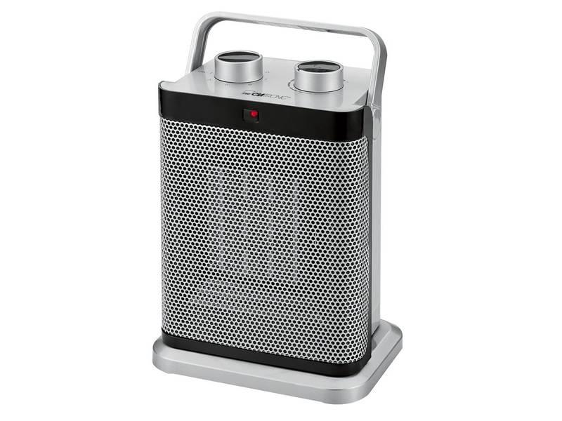 Teplovzdušný ventilátor Clatronic HL 3631 stříbrný