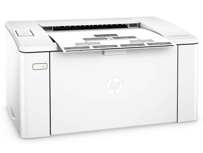 Tiskárna laserová HP LaserJet Pro M102a bílá barva