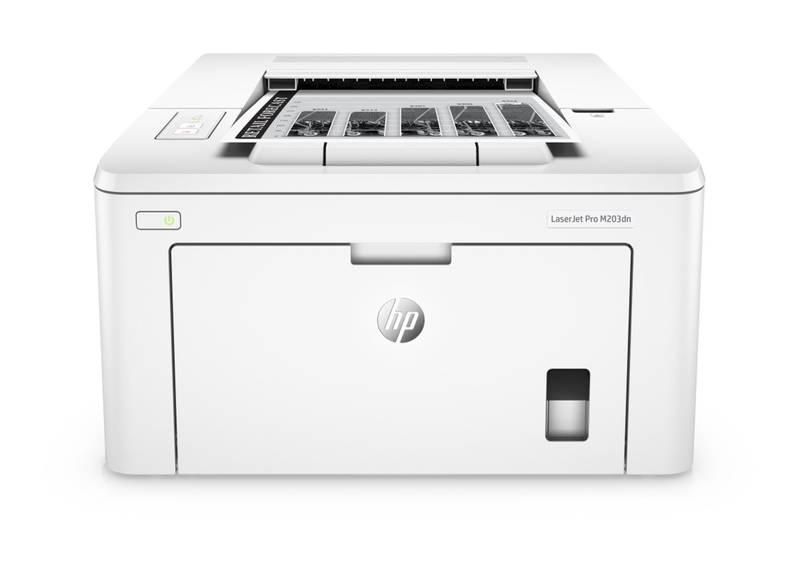 Tiskárna laserová HP LaserJet Pro M203dw bílá barva
