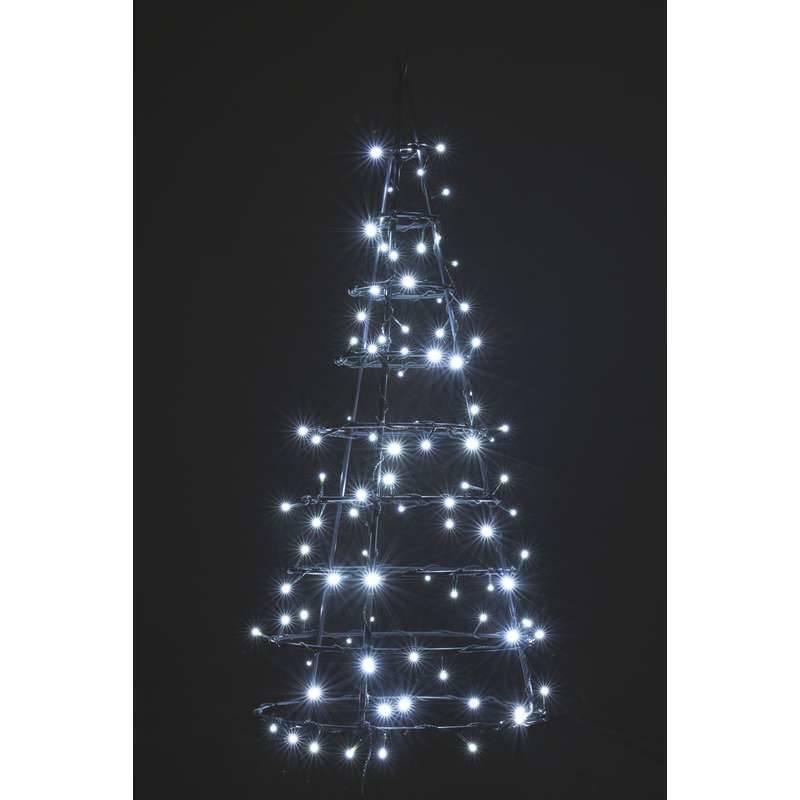 Vánoční osvětlení EMOS 180 LED, 18m, řetěz, studená bílá, časovač, i venkovní použití