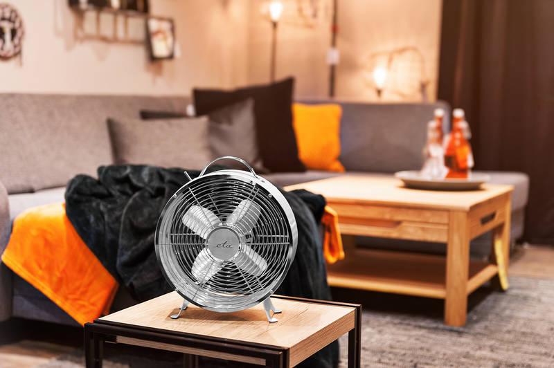 Ventilátor stolní ETA Ringo 0608 90000 bílá barva
