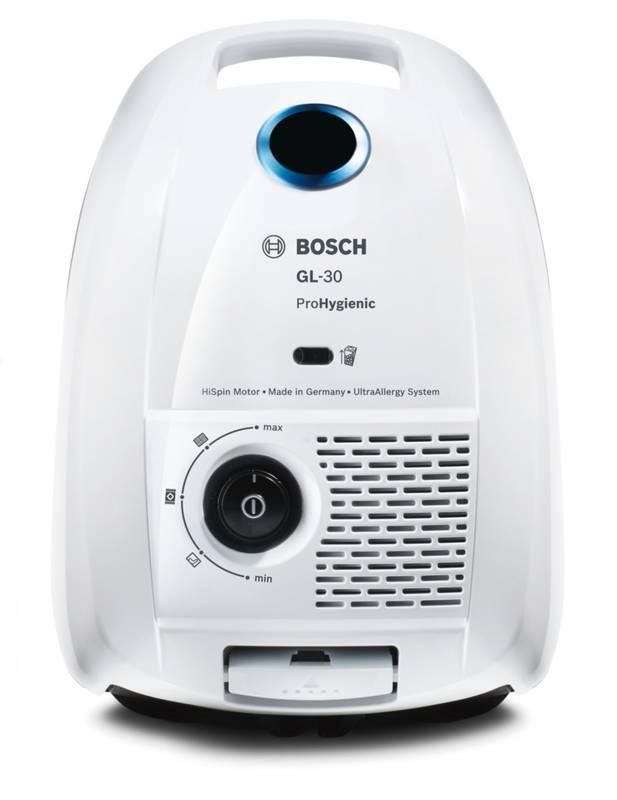 Vysavač podlahový Bosch ProHygienic BGL3HYG bílý, Vysavač, podlahový, Bosch, ProHygienic, BGL3HYG, bílý