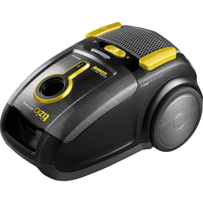 Vysavač podlahový Sencor SVC 8YL-EUE2 černý žlutý