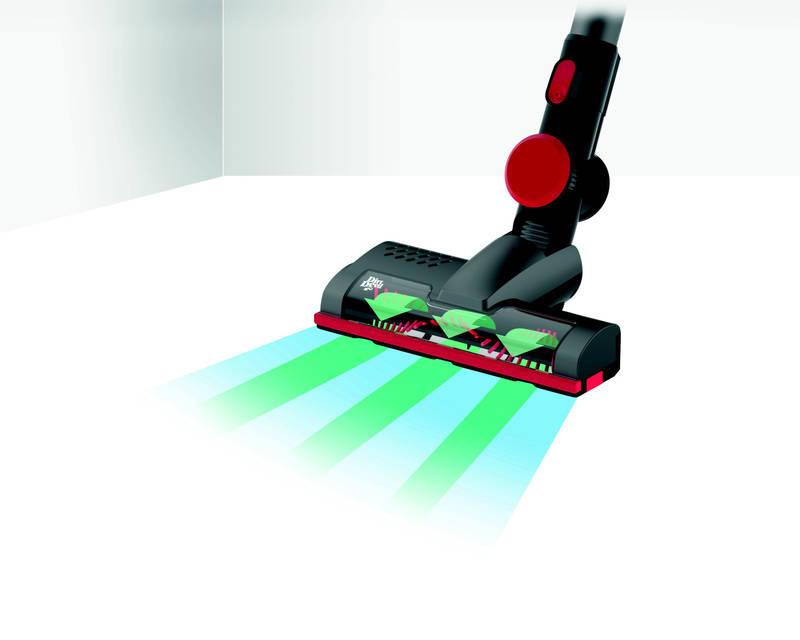 Vysavač tyčový Dirt Devil DD698-3 Cavalier 22V Parquet černý červený