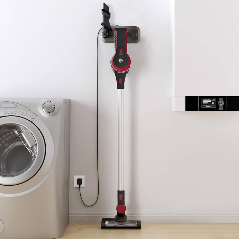 Vysavač tyčový Dirt Devil DD698-3 Cavalier 22V Parquet černý červený