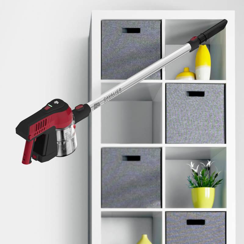 Vysavač tyčový Dirt Devil DD698-3 Cavalier 22V Parquet černý červený