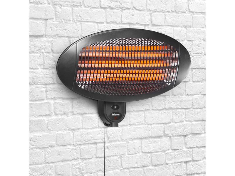 Zářič ohřívač Tristar KA-5287 černý nerez