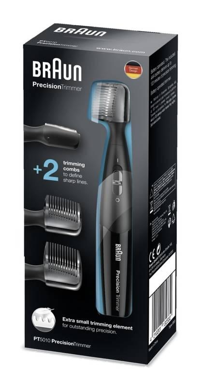 Zastřihovač chloupků Braun PT 5010 černý