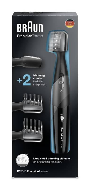 Zastřihovač chloupků Braun PT 5010 černý