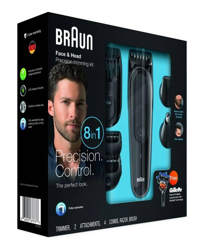 Zastřihovač vousů Braun MGK3060 černý