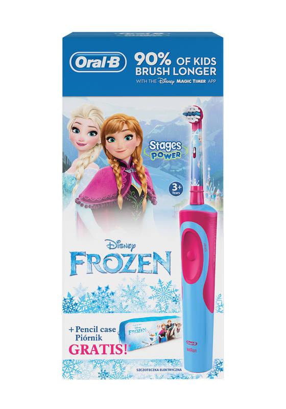 Zubní kartáček Oral-B Vitality Kids Frozen penál