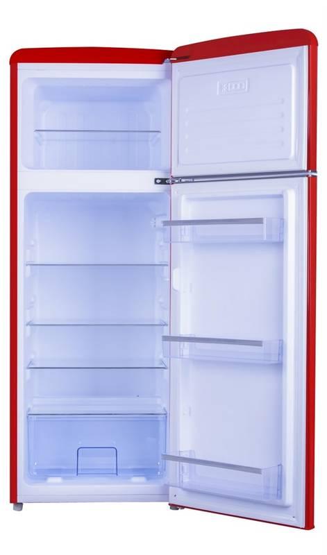 Chladnička Amica VD 1442 AR červená