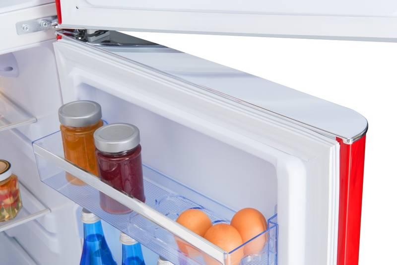 Chladnička Amica VD 1442 AR červená