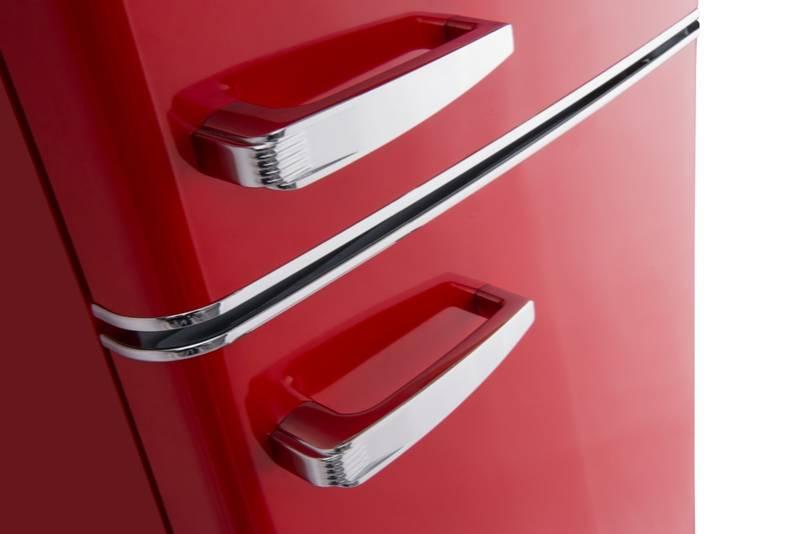 Chladnička Amica VD 1442 AR červená