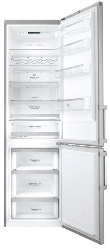 Chladnička s mrazničkou LG GBB60NSGFE nerez