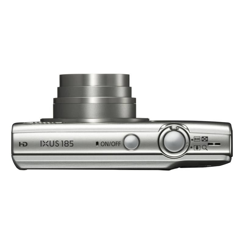 Digitální fotoaparát Canon IXUS 185 orig.pouzdro stříbrný