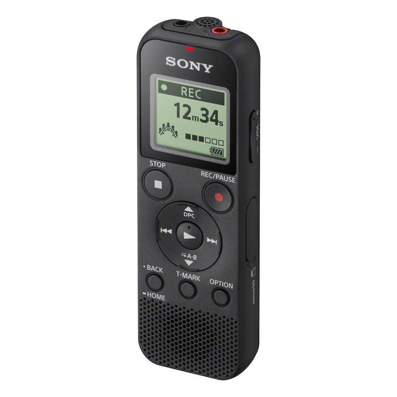 Diktafon Sony ICD-PX370 černý, Diktafon, Sony, ICD-PX370, černý