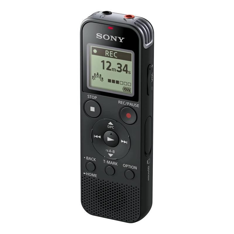 Diktafon Sony ICD-PX470 černý, Diktafon, Sony, ICD-PX470, černý