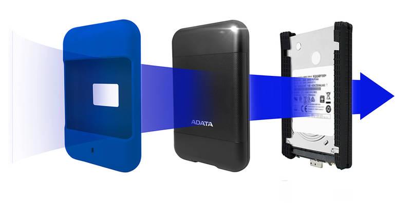 Externí pevný disk 2,5" ADATA HD700 2TB modrý