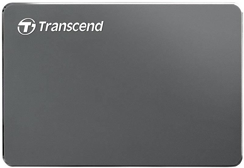 Externí pevný disk 2,5" Transcend StoreJet 25C3 2TB šedý ocel