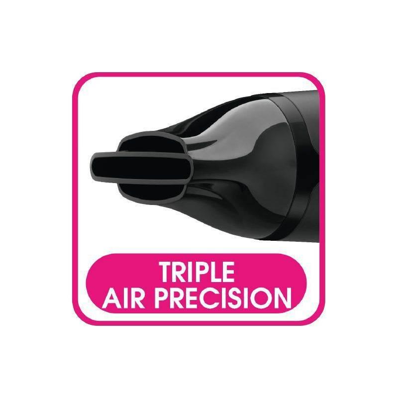 Fén Rowenta CV5372F0 černý růžový