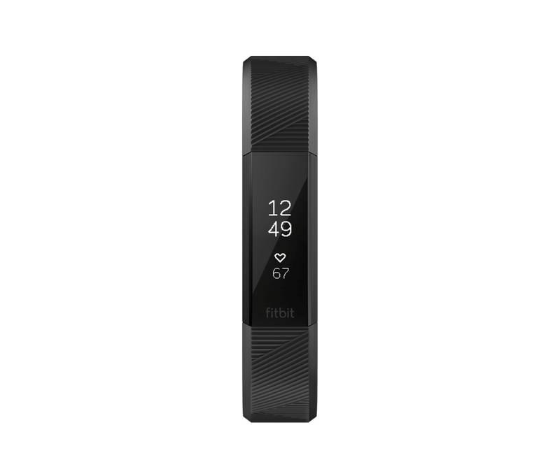 Fitness náramek Fitbit Alta HR large - Black Gunmetal