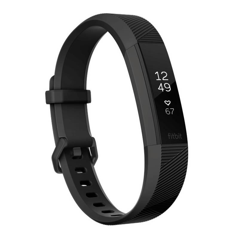 Fitness náramek Fitbit Alta HR large - Black Gunmetal