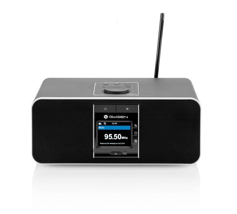 Internetový radiopřijímač GoGEN IR167BTB černý