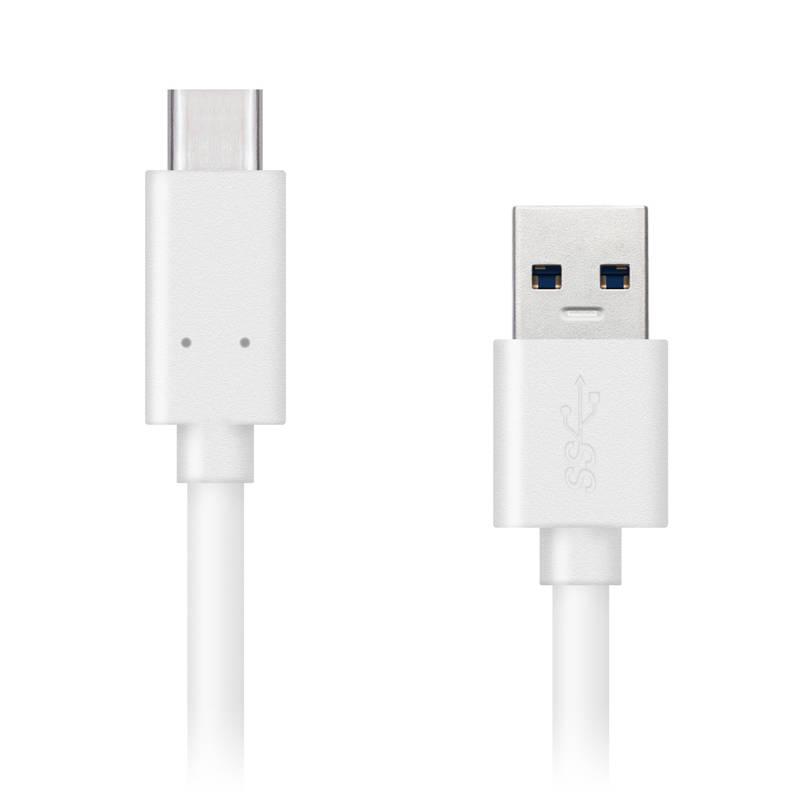 Kabel Connect IT USB USB-C, 1 m bílý, Kabel, Connect, IT, USB, USB-C, 1, m, bílý