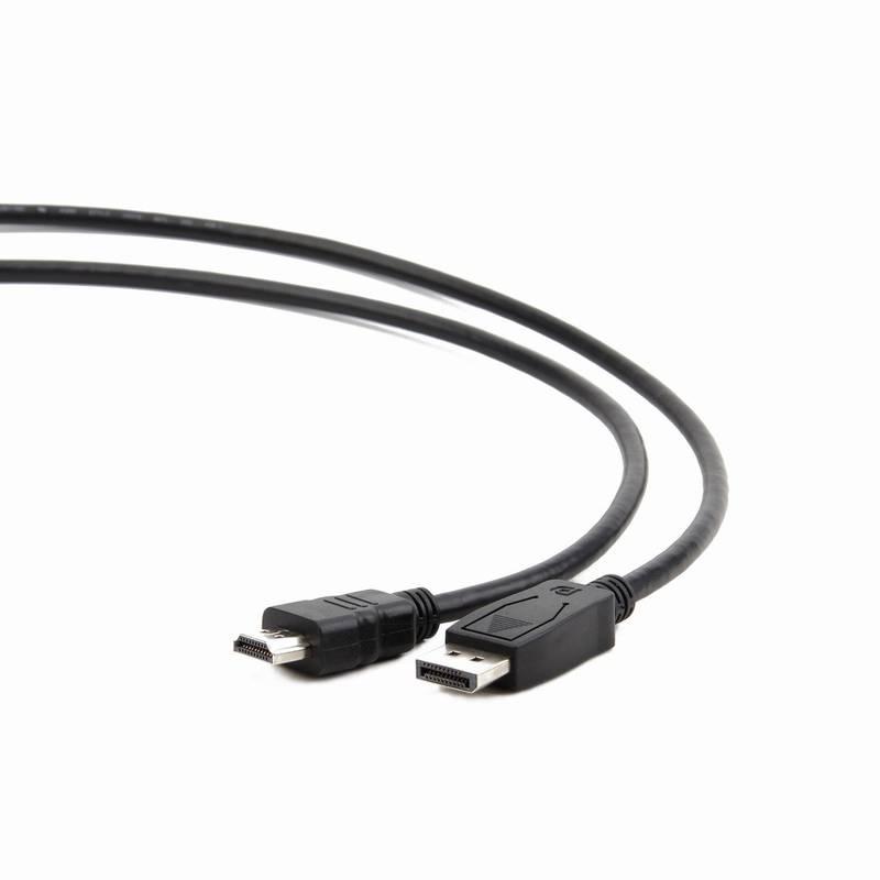 Kabel Gembird HDMI DisplayPort, 1,8m černý, Kabel, Gembird, HDMI, DisplayPort, 1,8m, černý