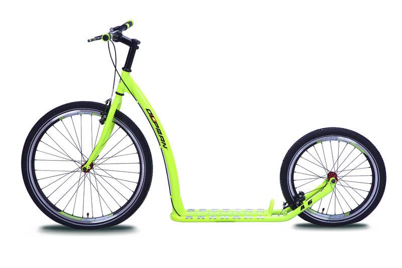 Koloběžka Olpran A6 žlutá