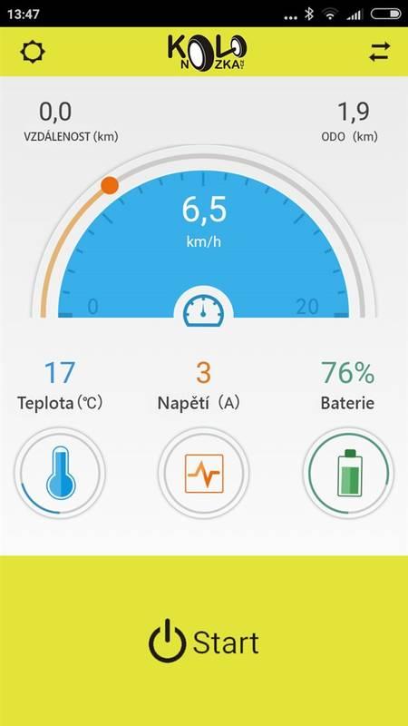 Kolonožka Standard APP - červená