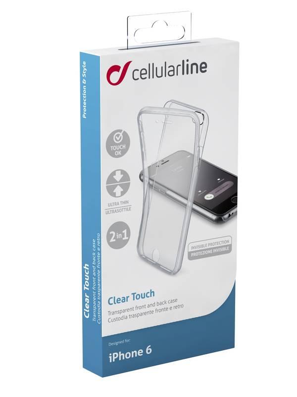 Kryt na mobil CellularLine Clear Touch pro Apple iPhone 6 6s průhledné