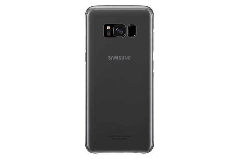 Kryt na mobil Samsung Clear Cover pro Galaxy S8 černý