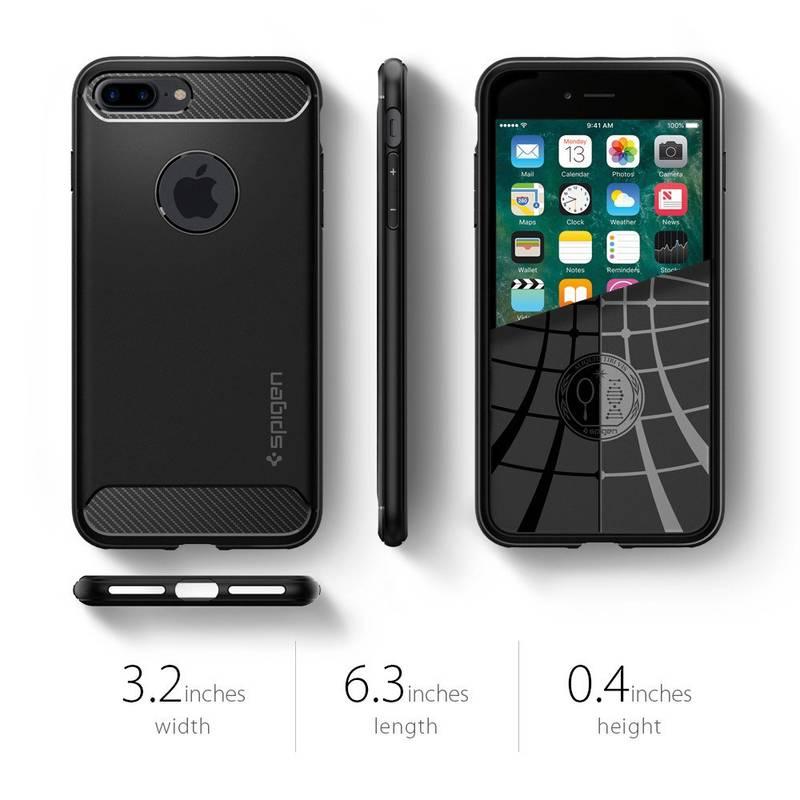 Kryt na mobil Spigen Rugged Armor Apple iPhone 7 Plus černý