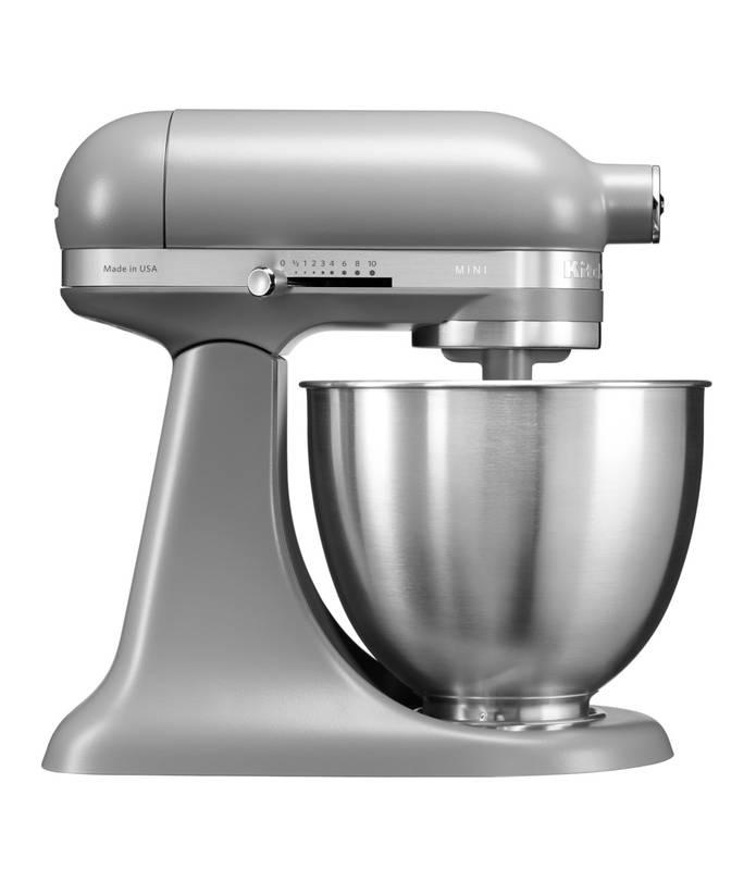 Kuchyňský robot KitchenAid Artisan MINI 5KSM3311XEFG šedý