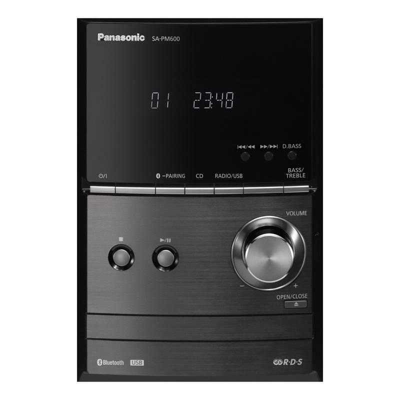Mikrosystém Panasonic SC-PM600EG-S stříbrná