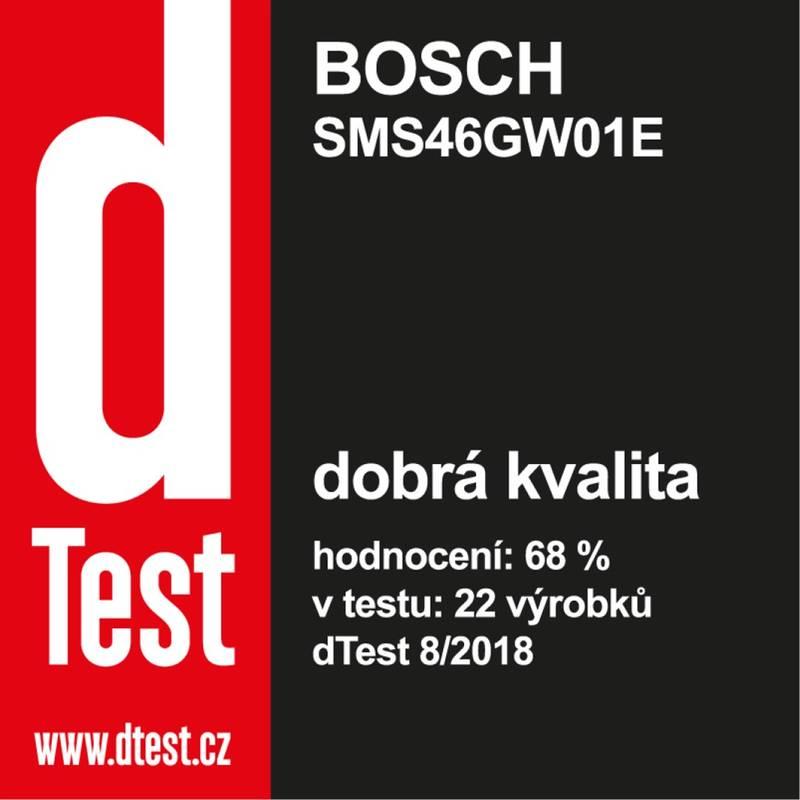 Myčka nádobí Bosch Silence Plus SMS46GW01E bílá