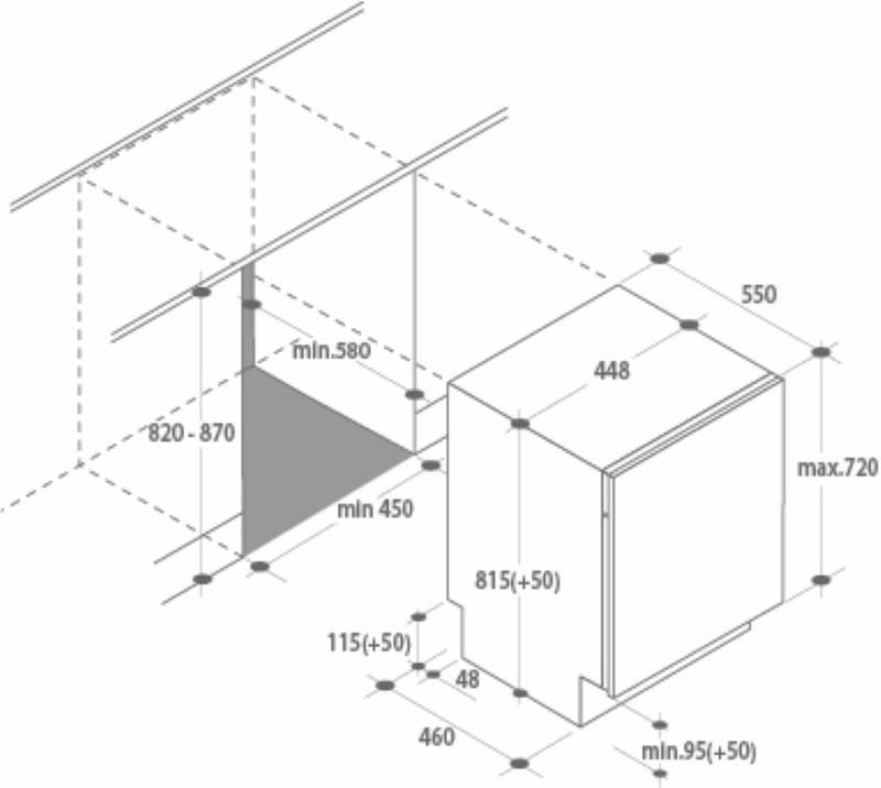 Myčka nádobí Candy CDI 2L1047