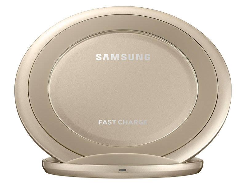 Nabíjecí stojánek Samsung EP-NG930 pro Galaxy S7 S7 Edge zlatý