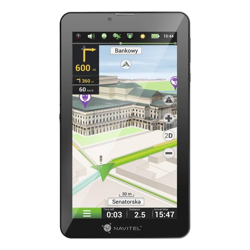 Navigační systém GPS Navitel T700 3G, tablet černá