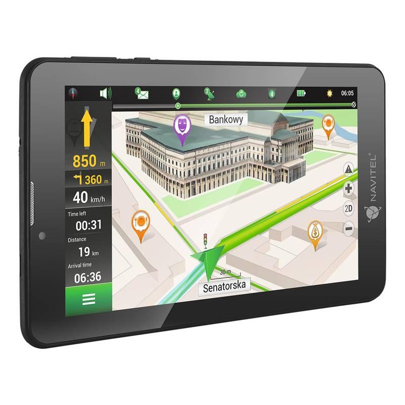 Navigační systém GPS Navitel T700 3G, tablet černá