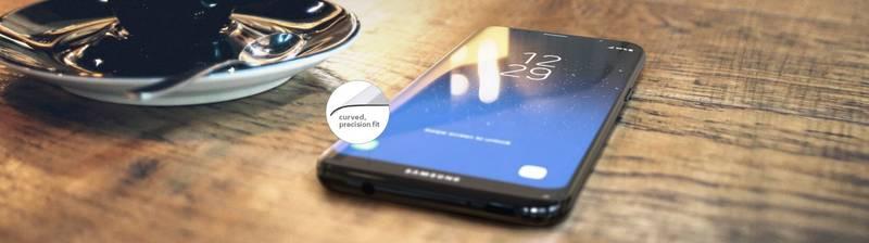 Ochranné sklo InvisibleSHIELD Glass Contour pro Samsung Galaxy S8 průhledné