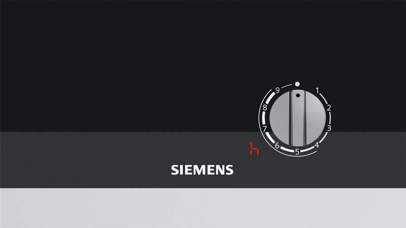 Plynová varná deska Siemens Domino ER3A6AD70 černá