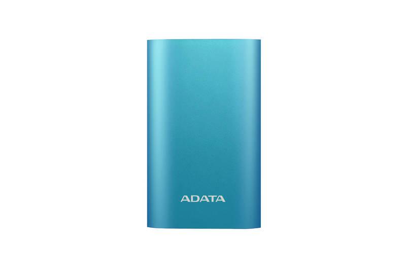Powerbank ADATA A10050QC 10050mAh, s funkcí rychlonabíjení modrá