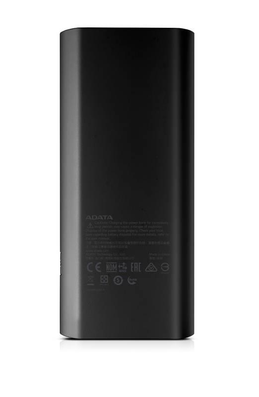 Powerbank ADATA P12500D 12500mAh černá